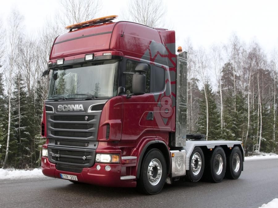  Scania R730 8x4 Topline 2010 года  (фото 4 из 5)